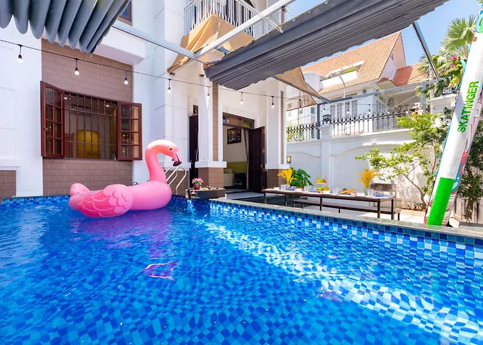 Hoang My Villa - 8 Phong Ngu Bai Sau - Free Bida Karoke