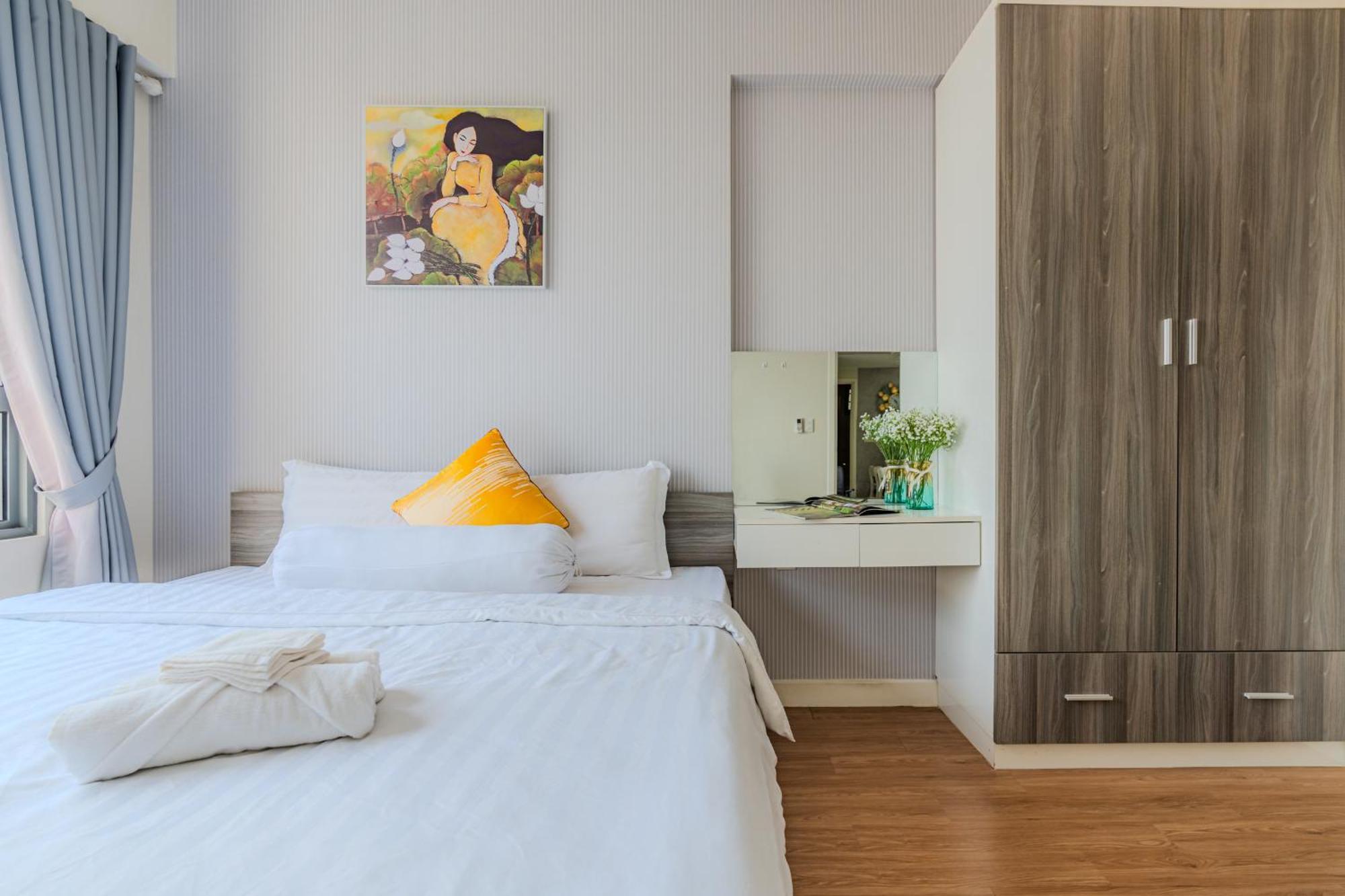 Ambihome 2br 2wc In Masteri Thao Dien District 2 *