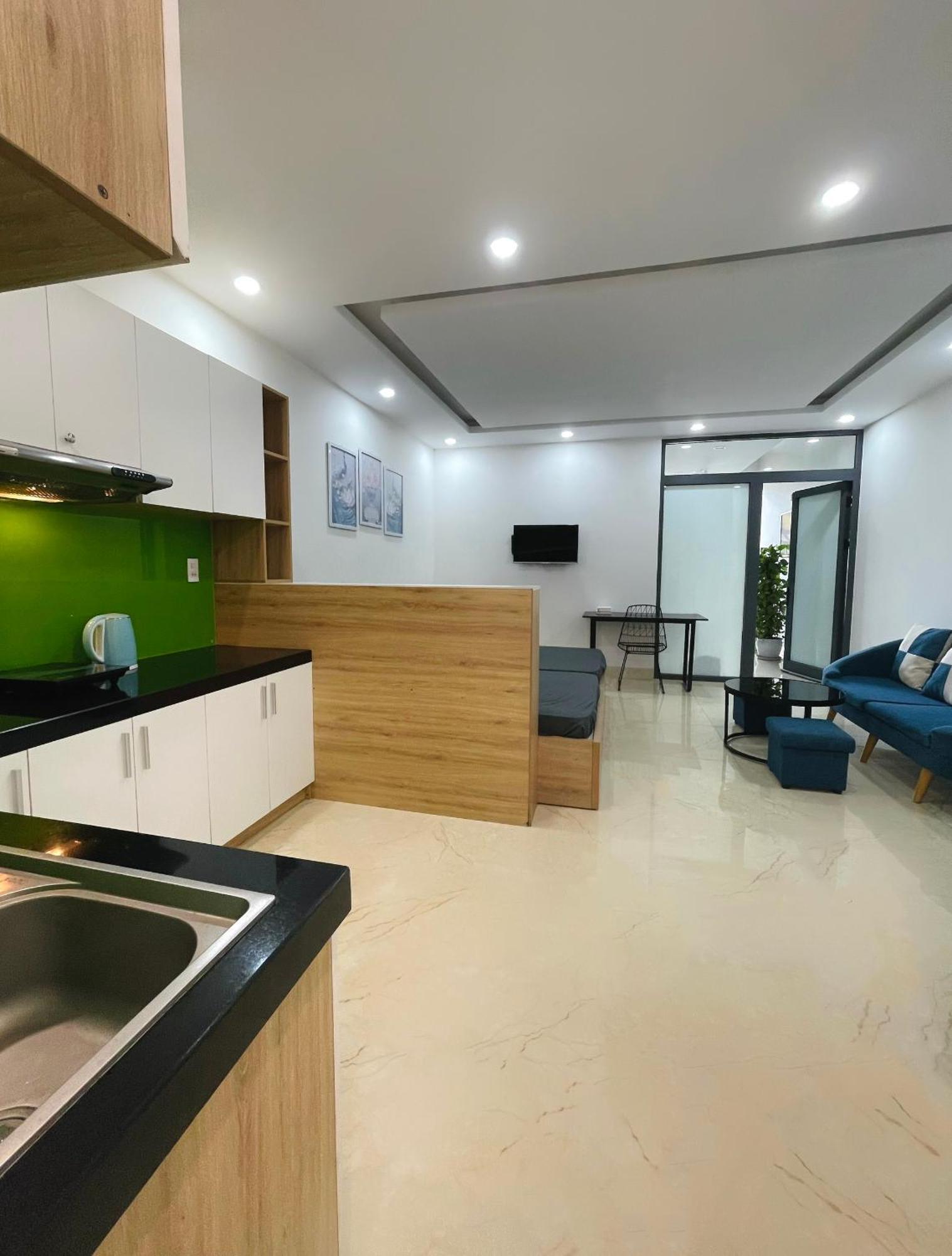 Ami Mountain Sea Cozy - 2 Beds, Lobby, Terrace Apartment Da Nang