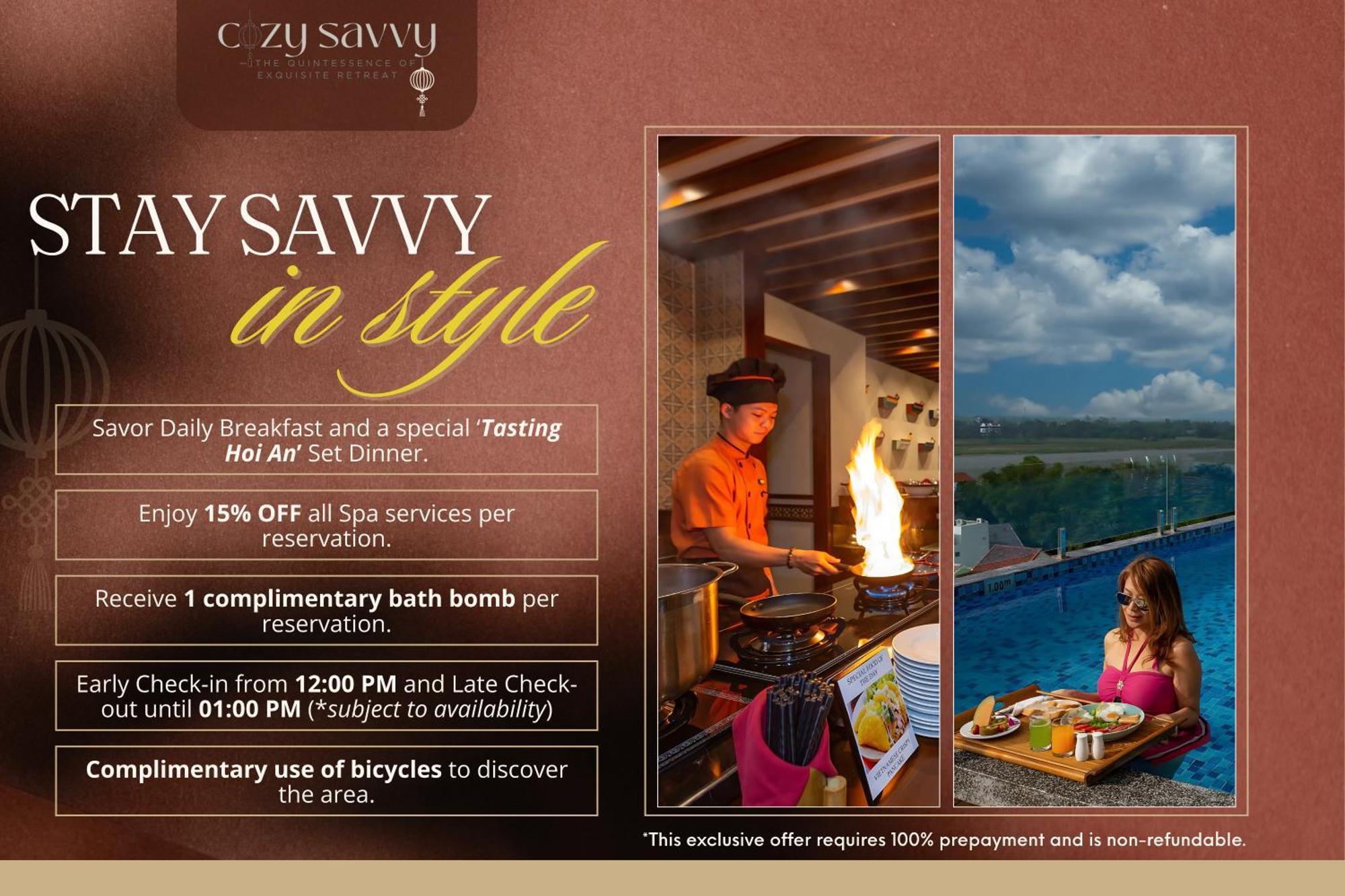 Cozy Savvy Hoi An - The Quintessence Of Exquisite Retreat 5* Hoi An