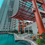 3Br Ecopark Apt Onsen! Balcony Lake View Free Pool
