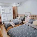 Bunhomestay ☆ Sea-View Bedroom 3Br/Apt☆Netflix+Pool☆Near Harbour