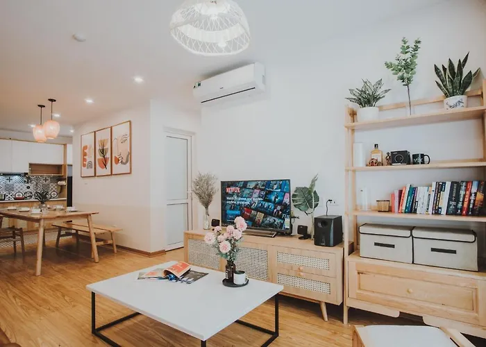 Bunhomestay ☆ Sea-View Bedroom 3Br/Apt☆Netflix+Pool☆Near Harbour