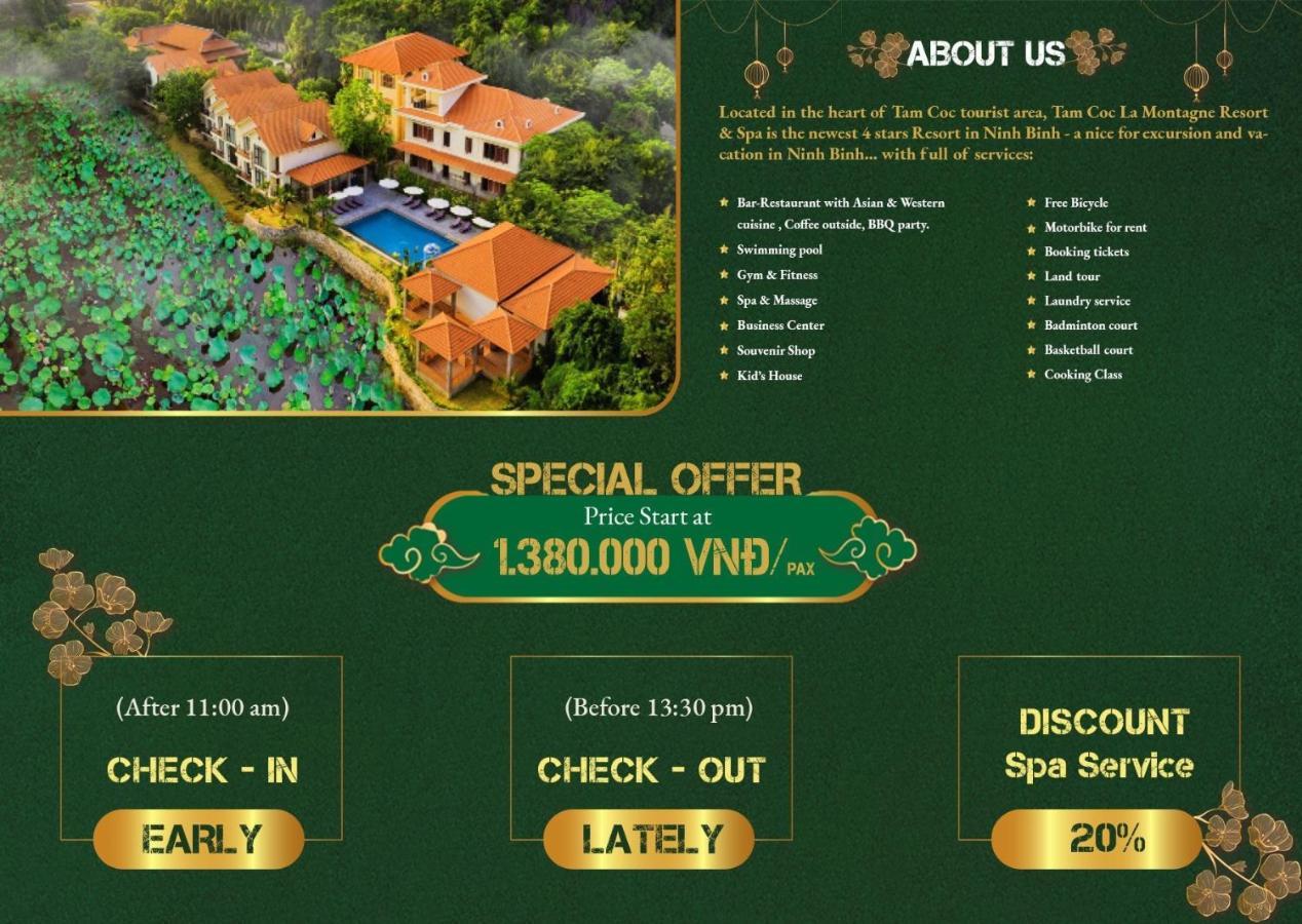 Tam Coc La Montagne & Resort 4*