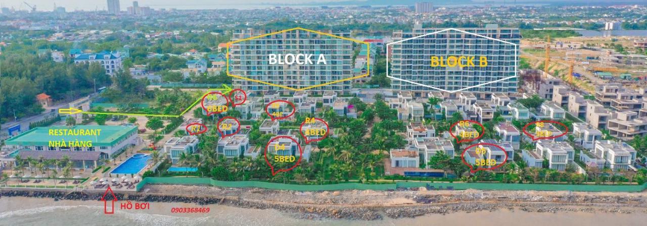 Căn hộ Aria Resort, Relax By Sea, Hồ Bơi Và Bãi Tắm Riêng Miễn Phí, đi Bộ 30m Ra Biển