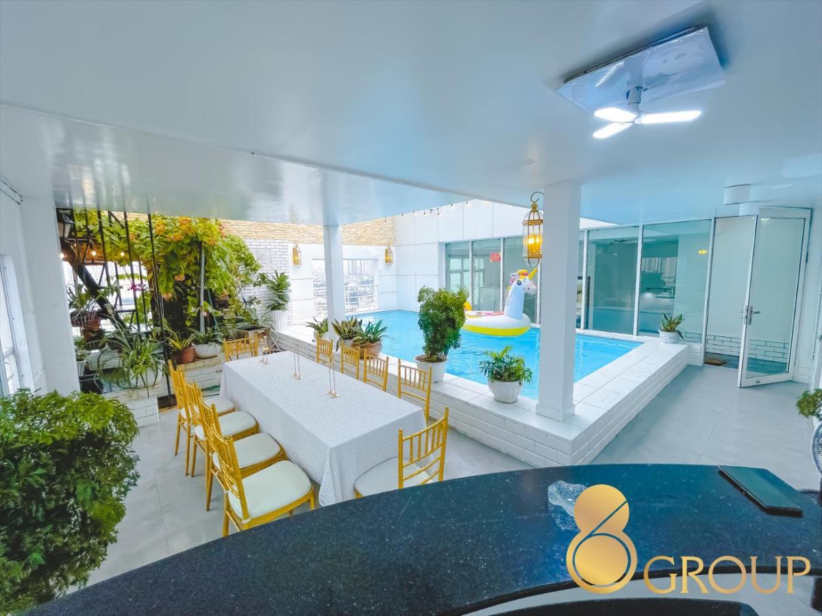 White Penthouse-rooftop Pool Private -central Apartment *