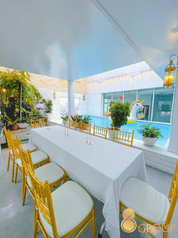 White Penthouse-rooftop Pool Private -central Apartment