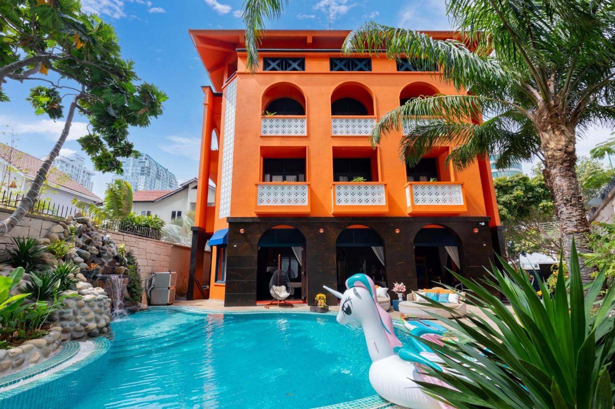 Orangeblue Near Pool Free Vietnam Villa *