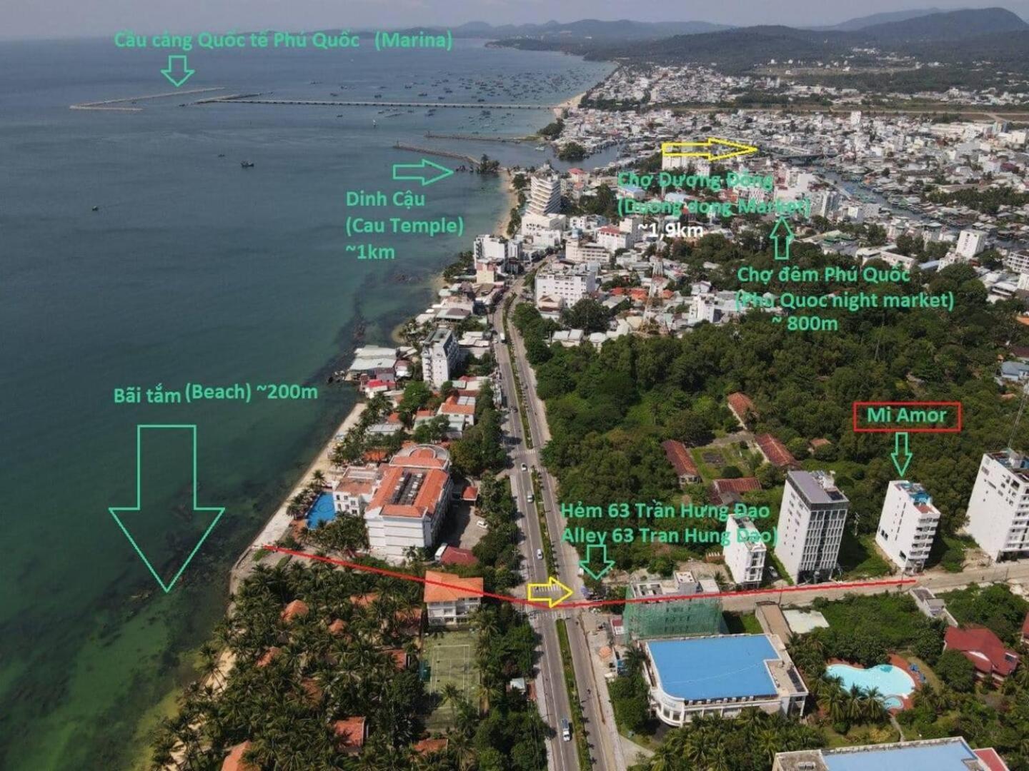 Mi Luxury Island - 3 Minutes To The Apartment Phu Quoc