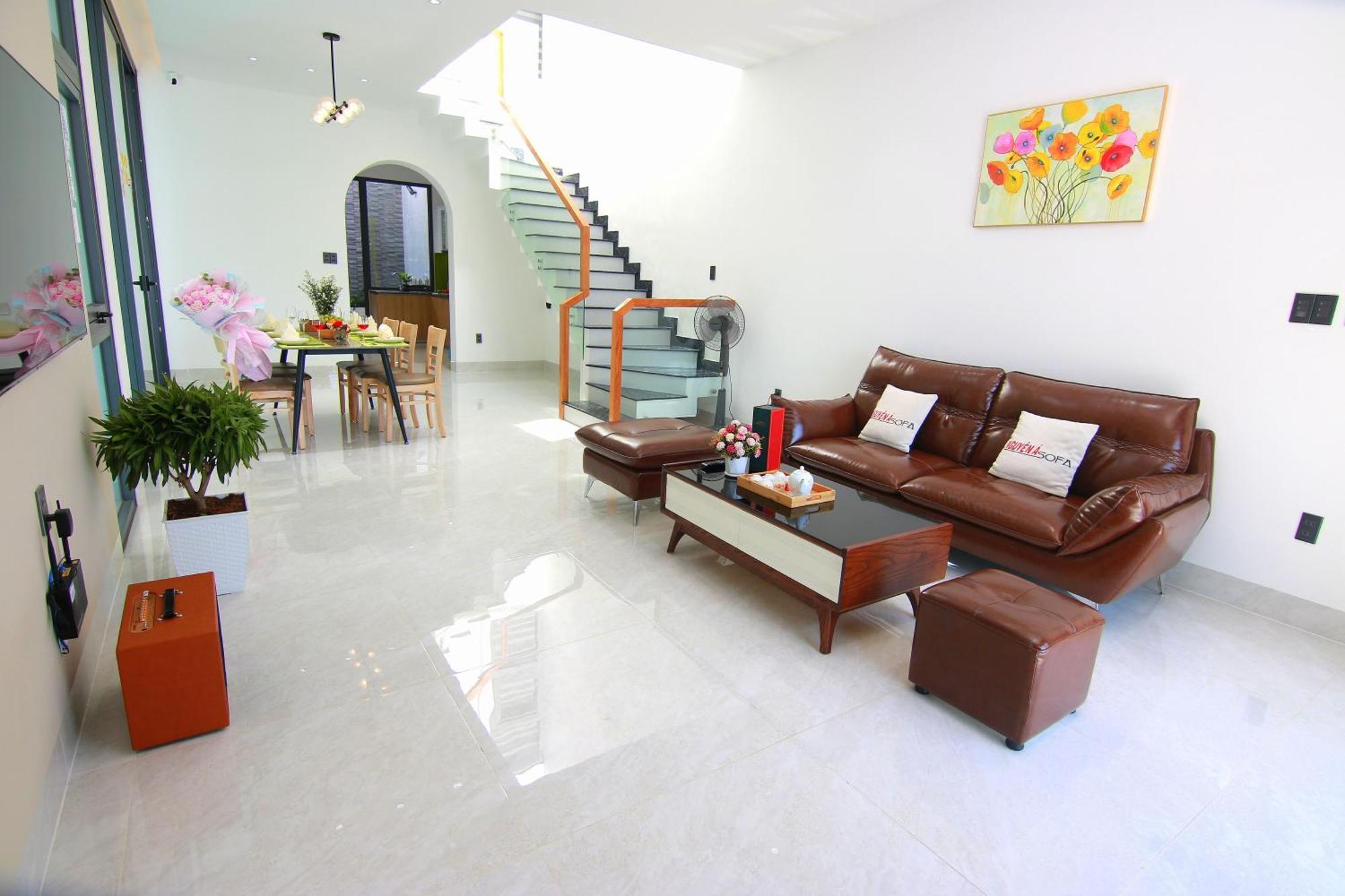 View Bien Bai Dau - Di Bo Ra Bien 200 Met Villa *