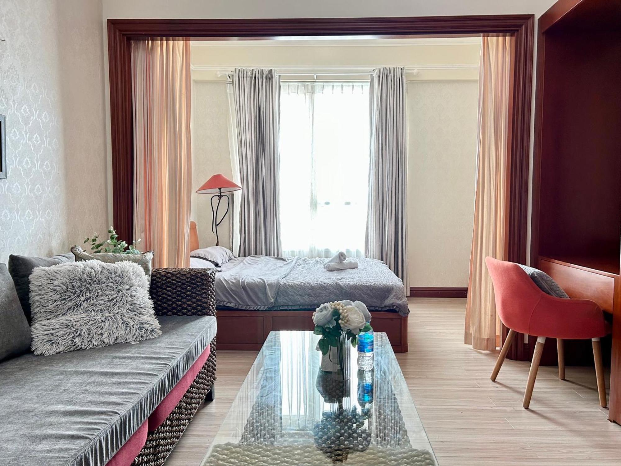 Chung Cư The Manor 2 38m2 View Lầu Cao Nhìn Ra Thành Phố *