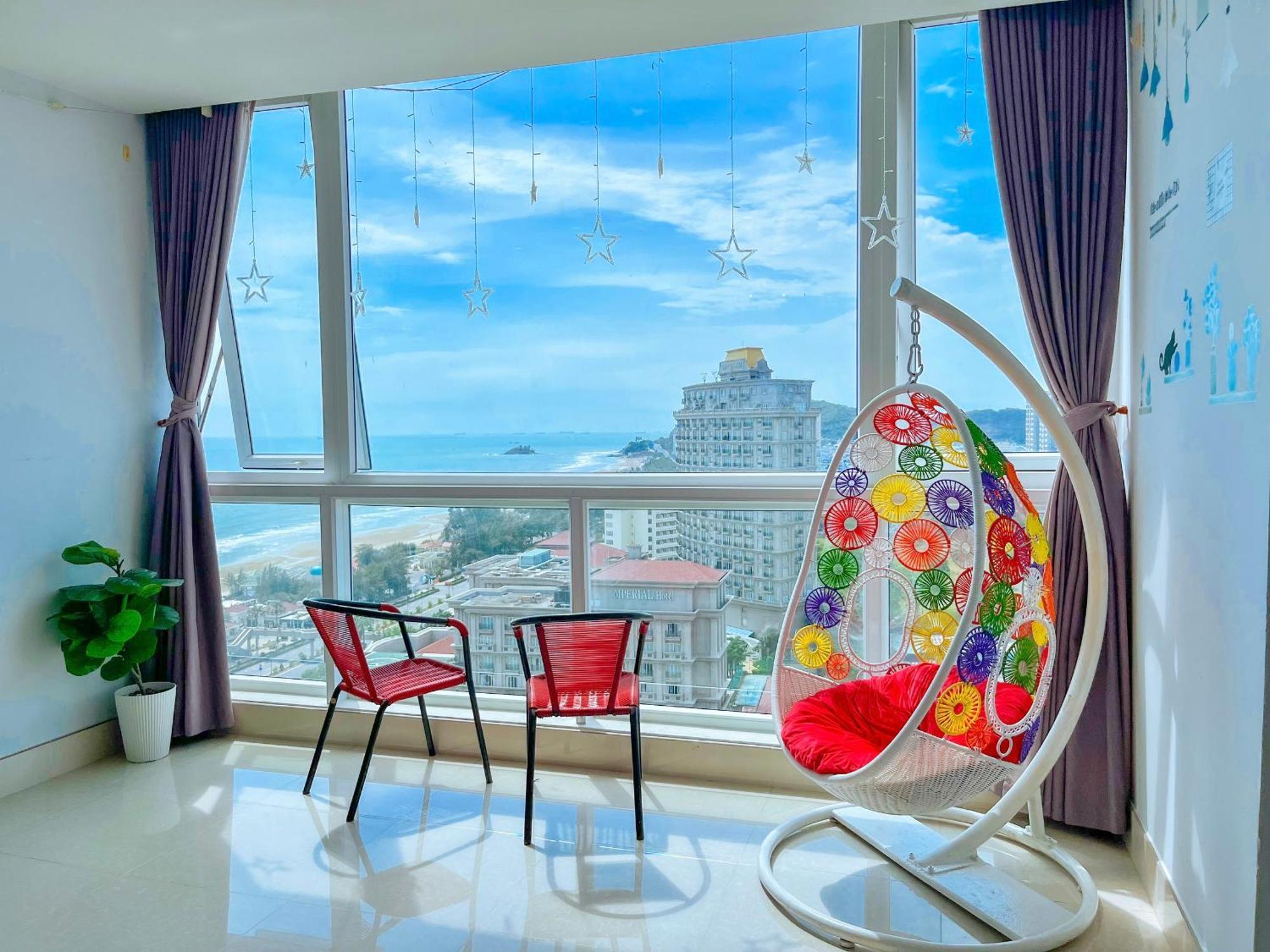 Ho Oasky,3 Phong View Dep Nhin Ra Bien,nui Va Ho Bau Sen Apartment Vung Tau