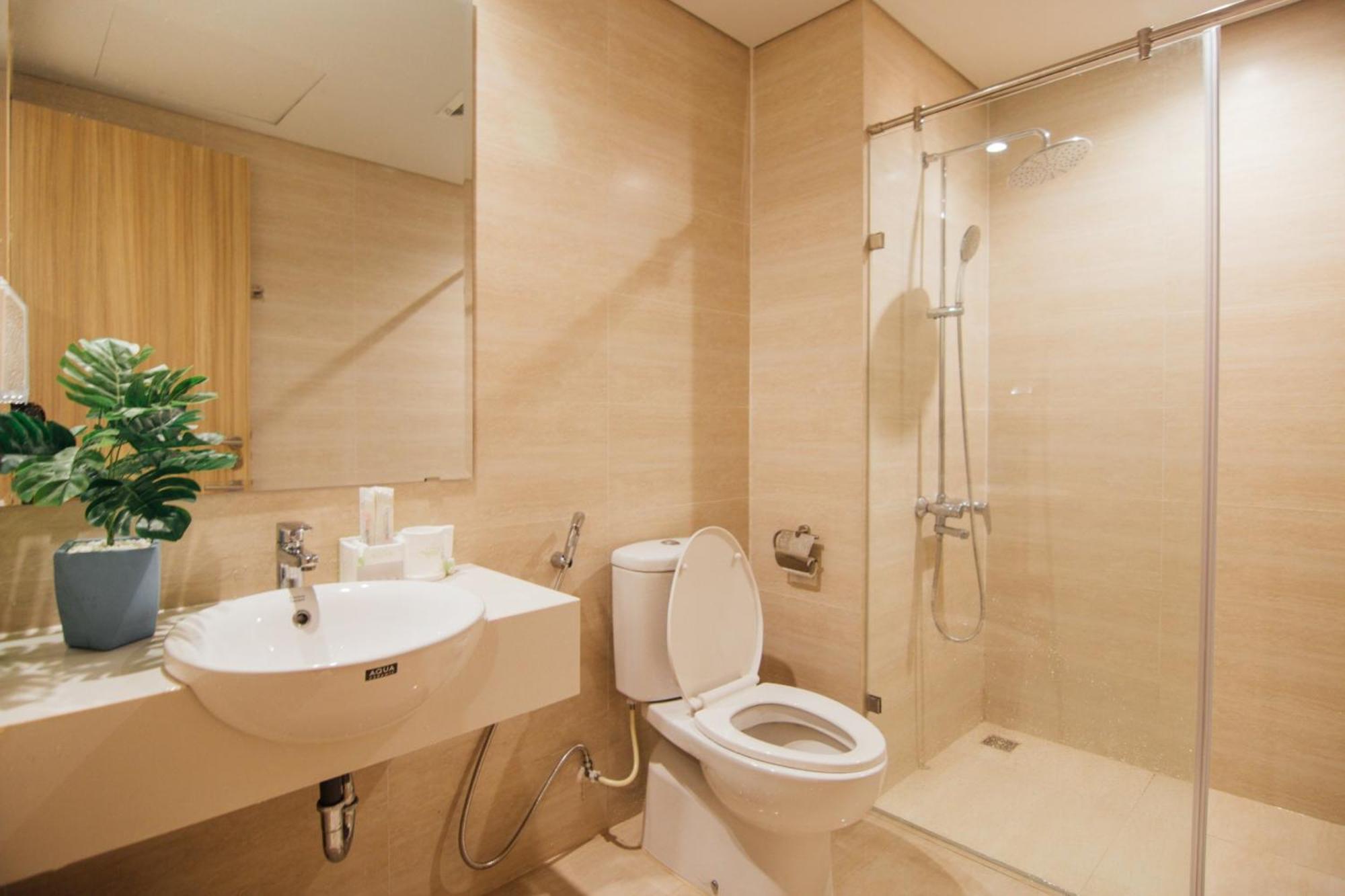 Sweethome1-can Ho 42m2 Co Bep, Phong Tam Nong Lanh Tai Apartment