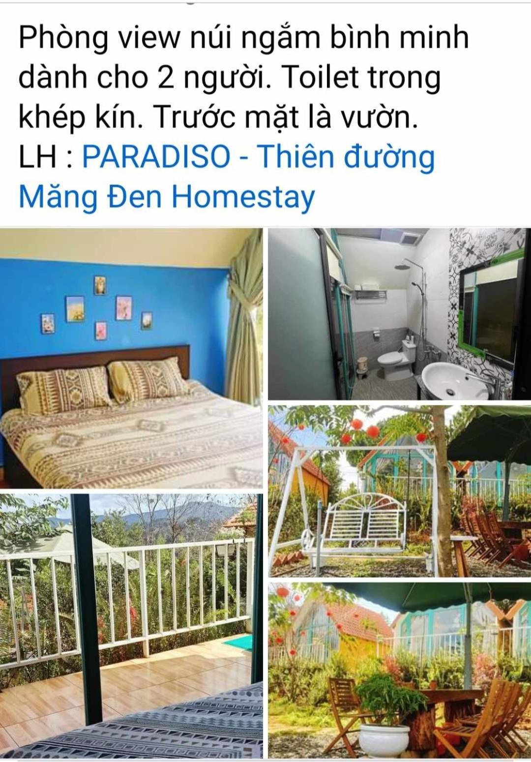 Ở trọ Paradiso Măng đen *