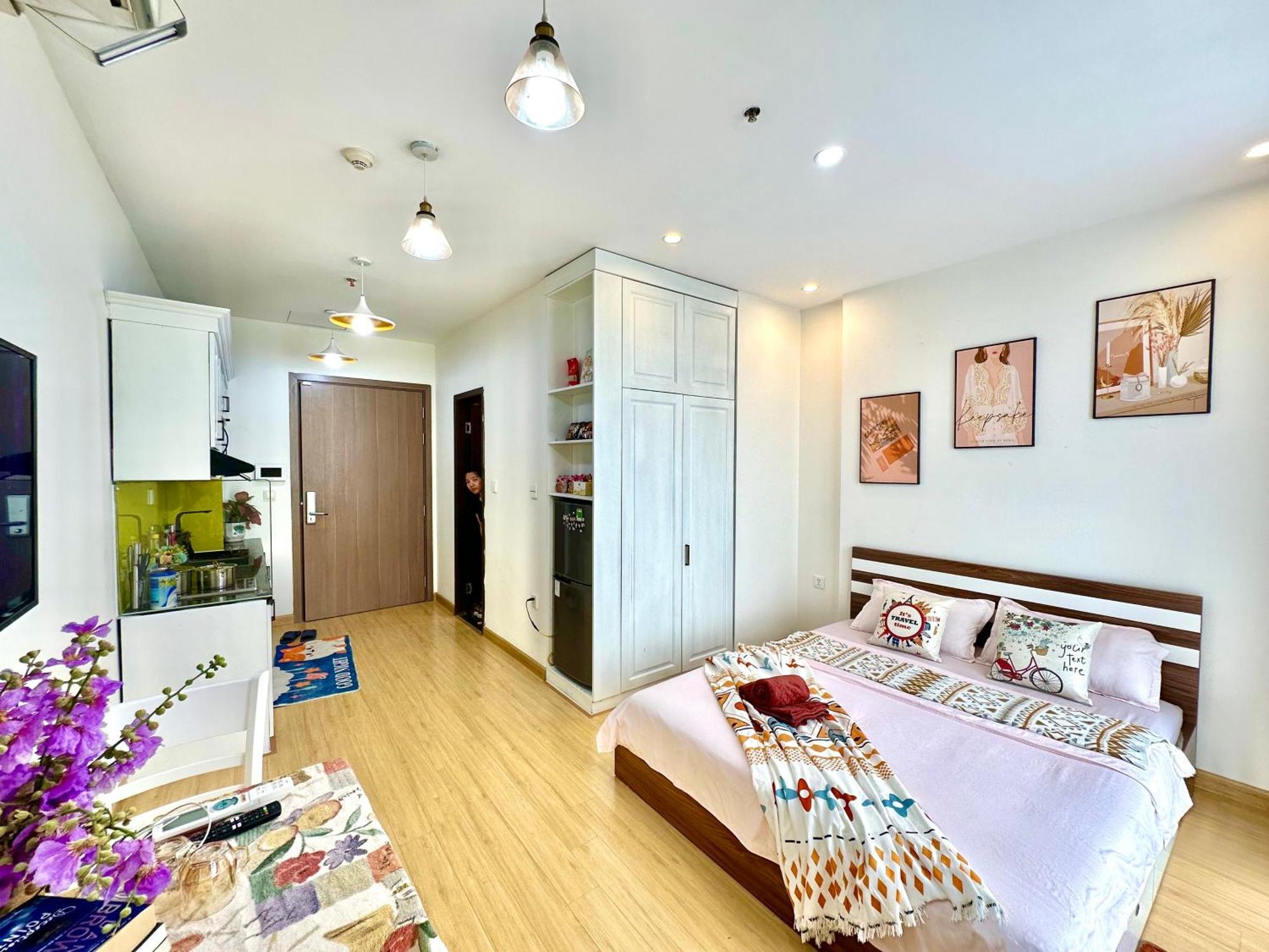 Apartment Can Ho Studio Dep, Day Du Tien Nghi, Gym, Be Boi, Ho Di Bo, San Tap The Thao *