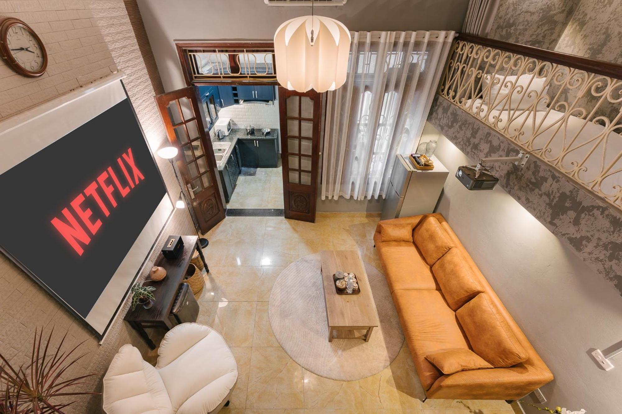 Apartment Joie Duplex-heart Of Hanoi-2min To And Night Market-home Cinema *