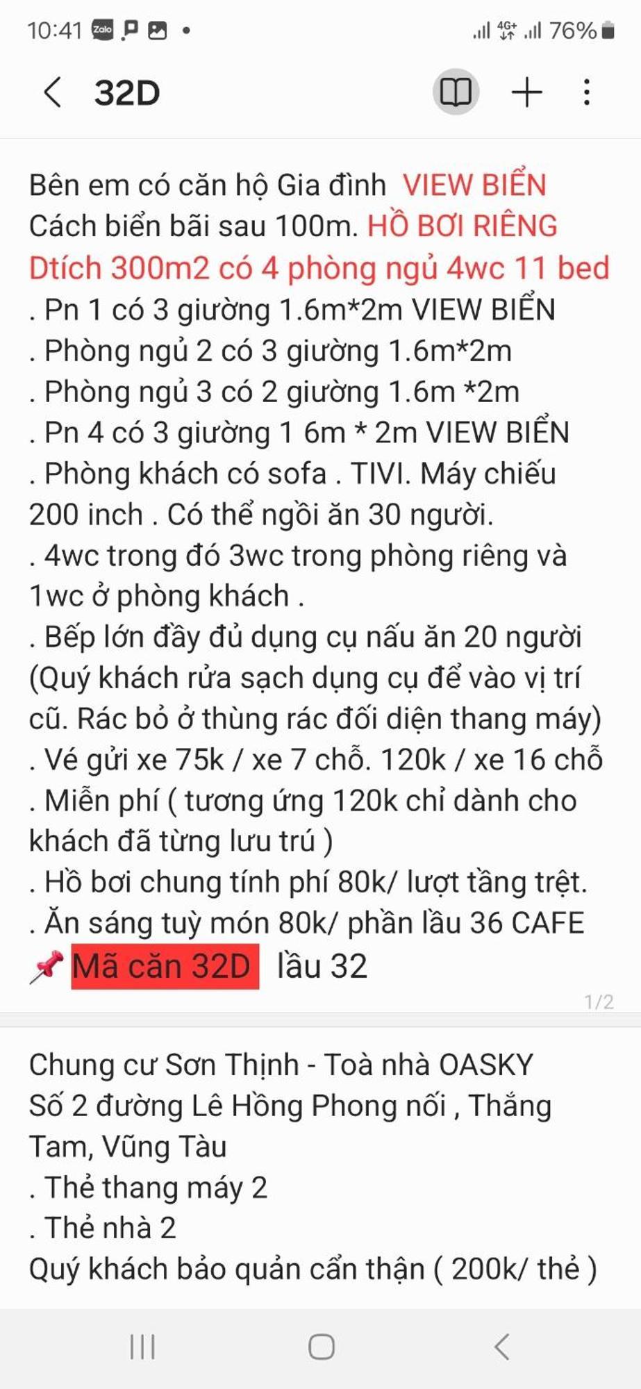 Toa Nha Oasky - Alo Zozo 378 Vung Tau