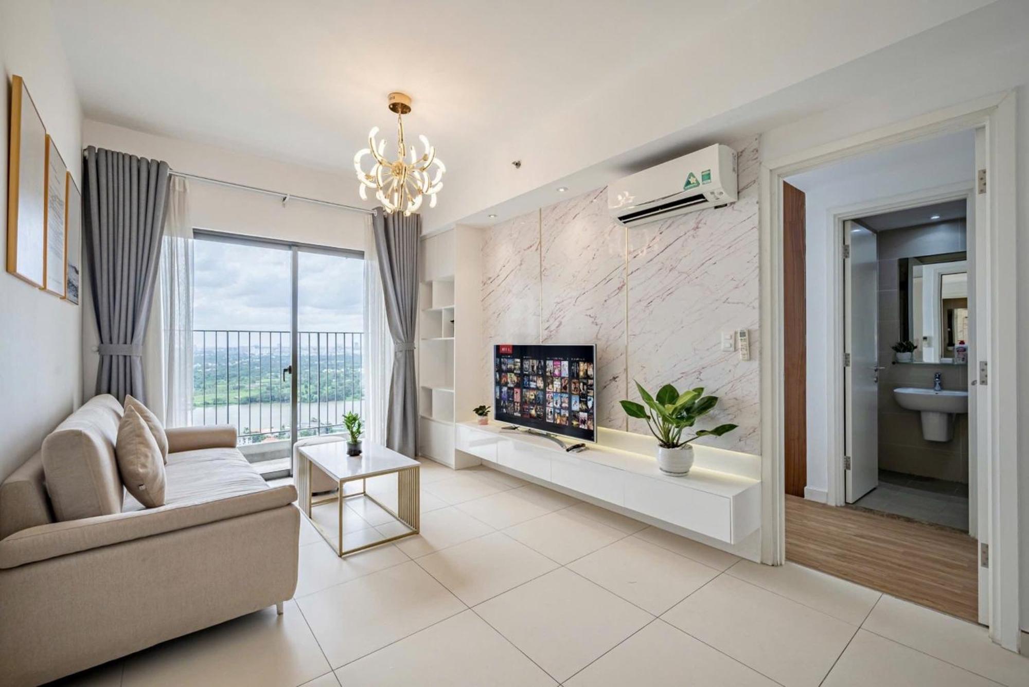 Ambihome 2br 2wc In Masteri Thao Dien District 2 *