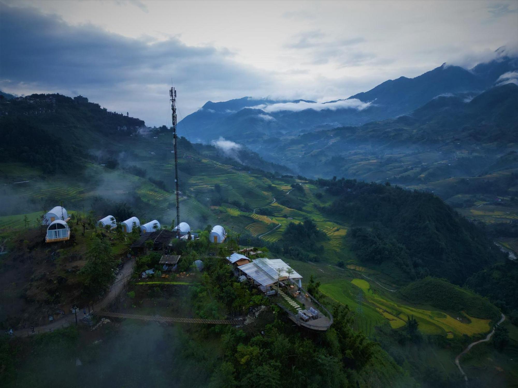 Phansi - Glamping, View Point 360, Bar & Bbq Luxury tent Sa Pa