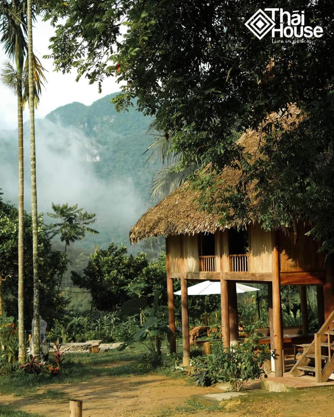 Thai House Pu Luong - Century Old Stilt House With Terrace Views *
