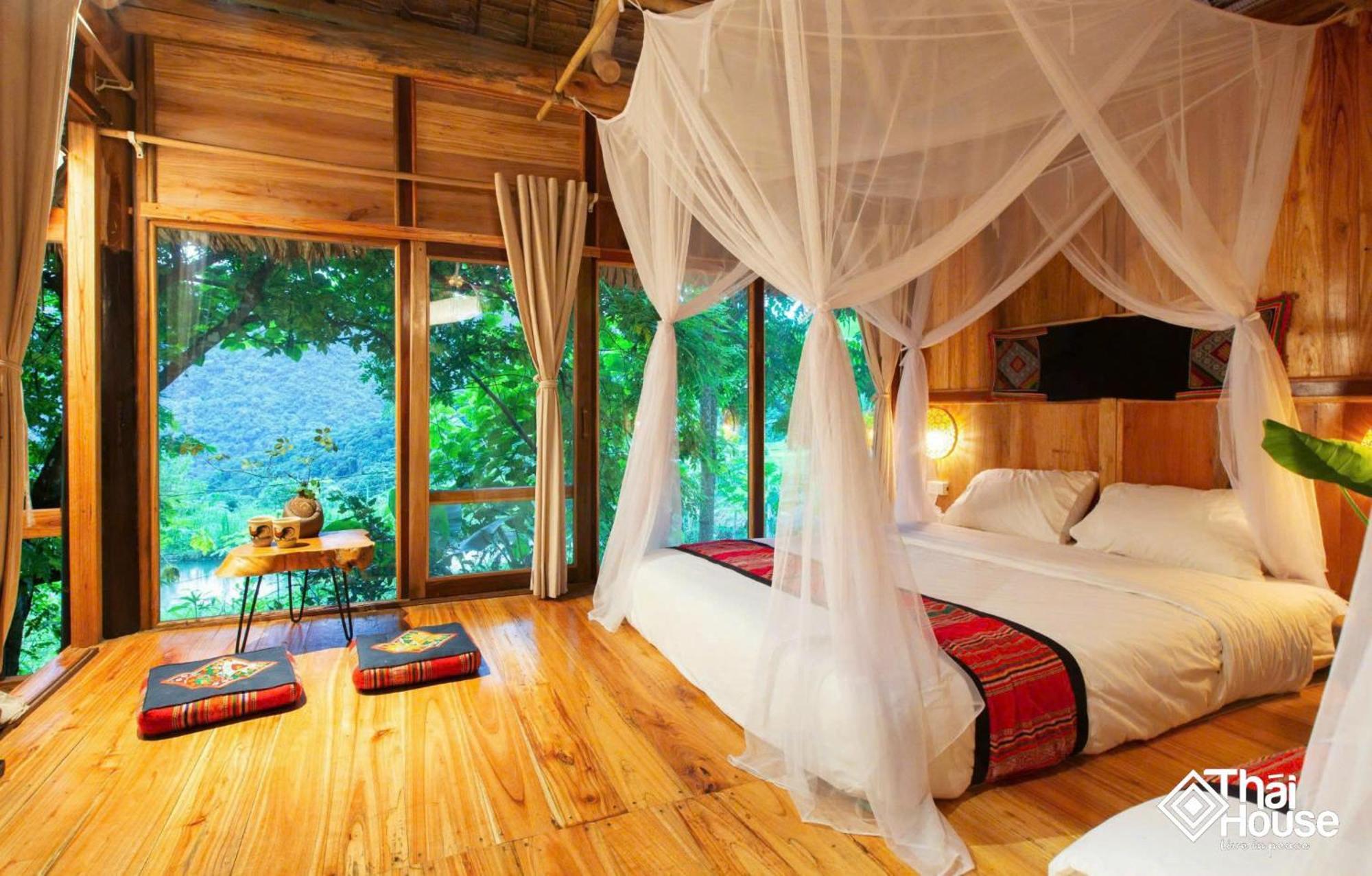 Thai House Pu Luong - Century Old Stilt House With Terrace Views *