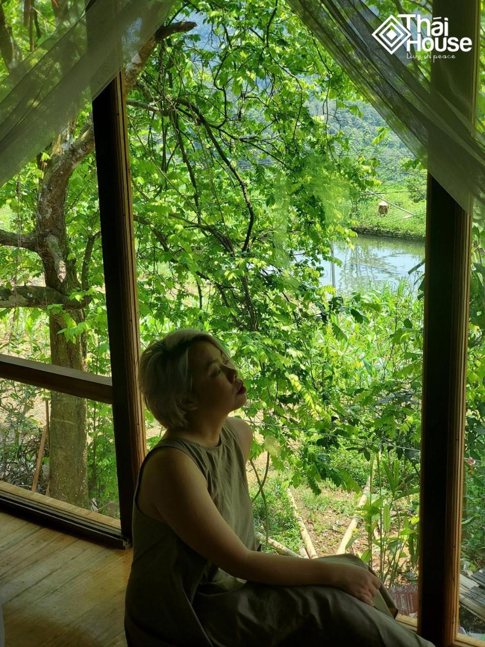 Thai House Pu Luong - Century Old Stilt House With Terrace Views Lodge Huong Ba Thuoc