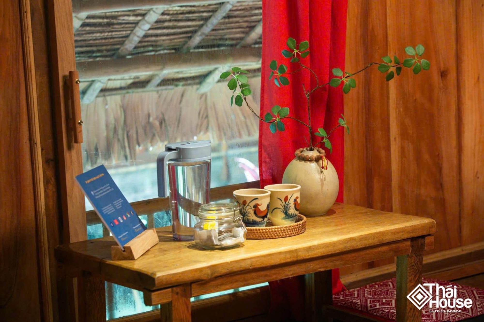 Lodge Thai House Pu Luong - Century Old Stilt House With Terrace Views *