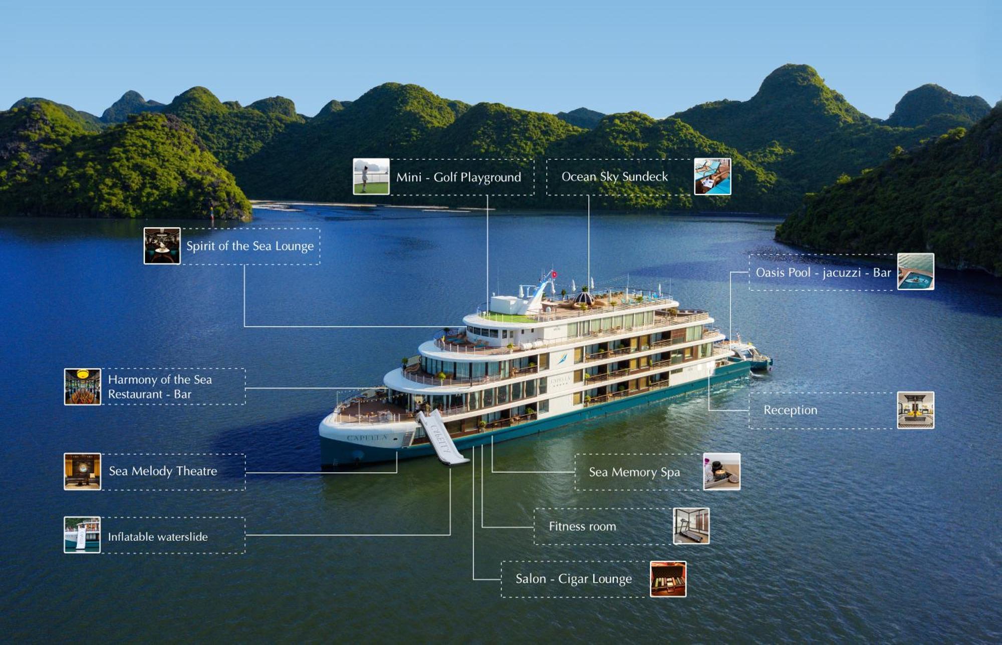 Halong Capella Cruise - Member Of Lyra Cruise Collection 5*