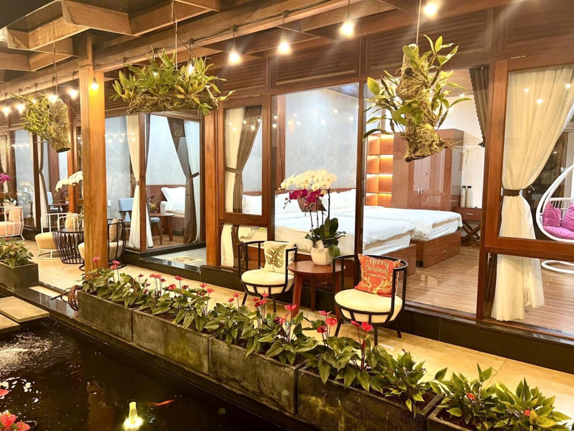 Vuon Tra Mang Den Resort Kon Von Kla