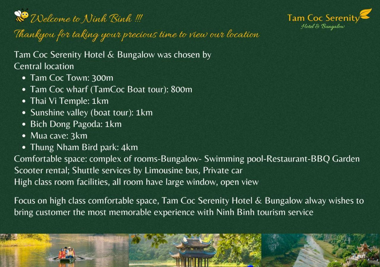 Resort Tam Coc Serenity & 3*