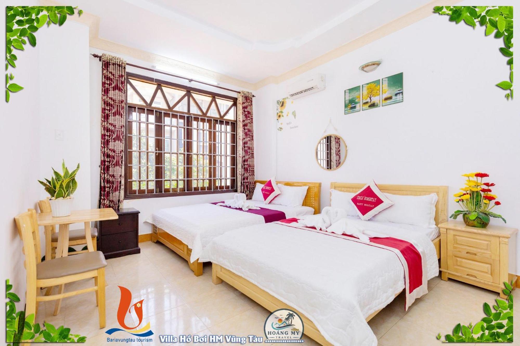 Biet Thu Dang Hoang Bai Sau Free Phao Hong Hac Villa Vung Tau