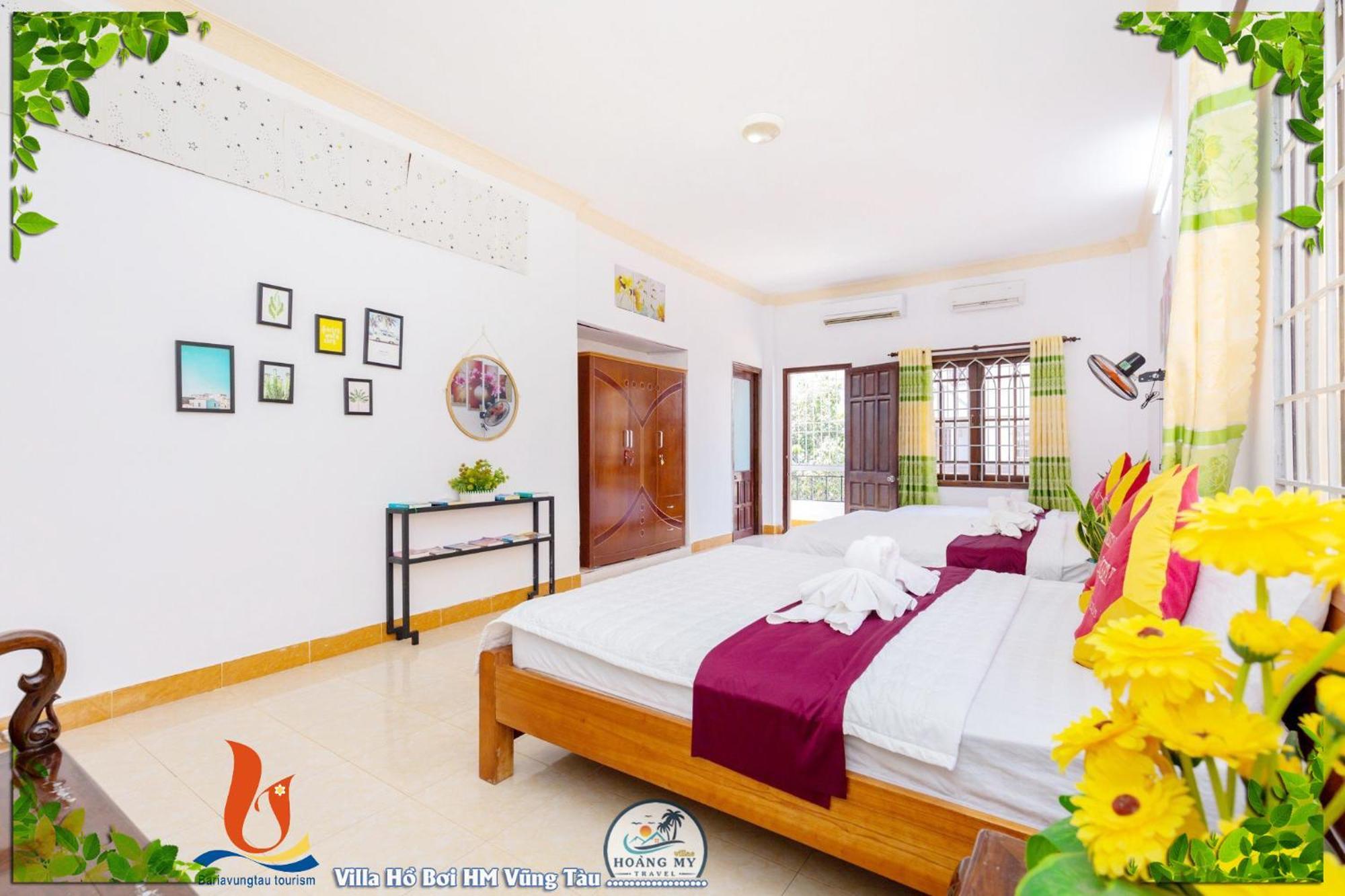 Biet Thu Dang Hoang Bai Sau Free Phao Hong Hac Villa *