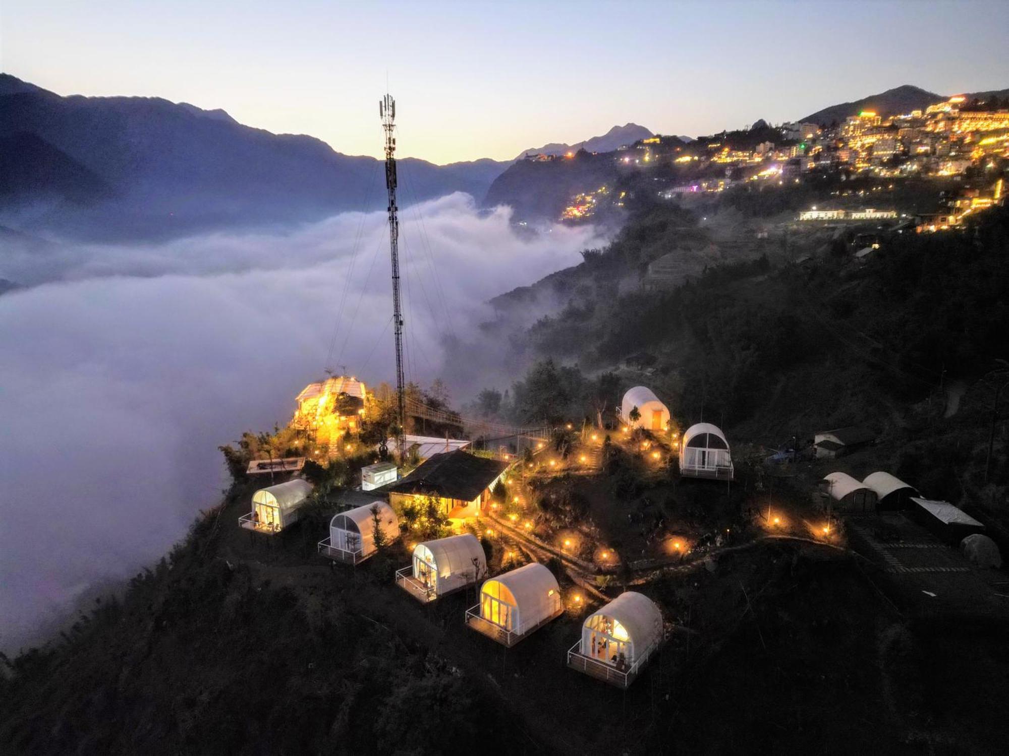 Phansi - Glamping, View Point 360, Bar & Bbq Luxury tent Sa Pa