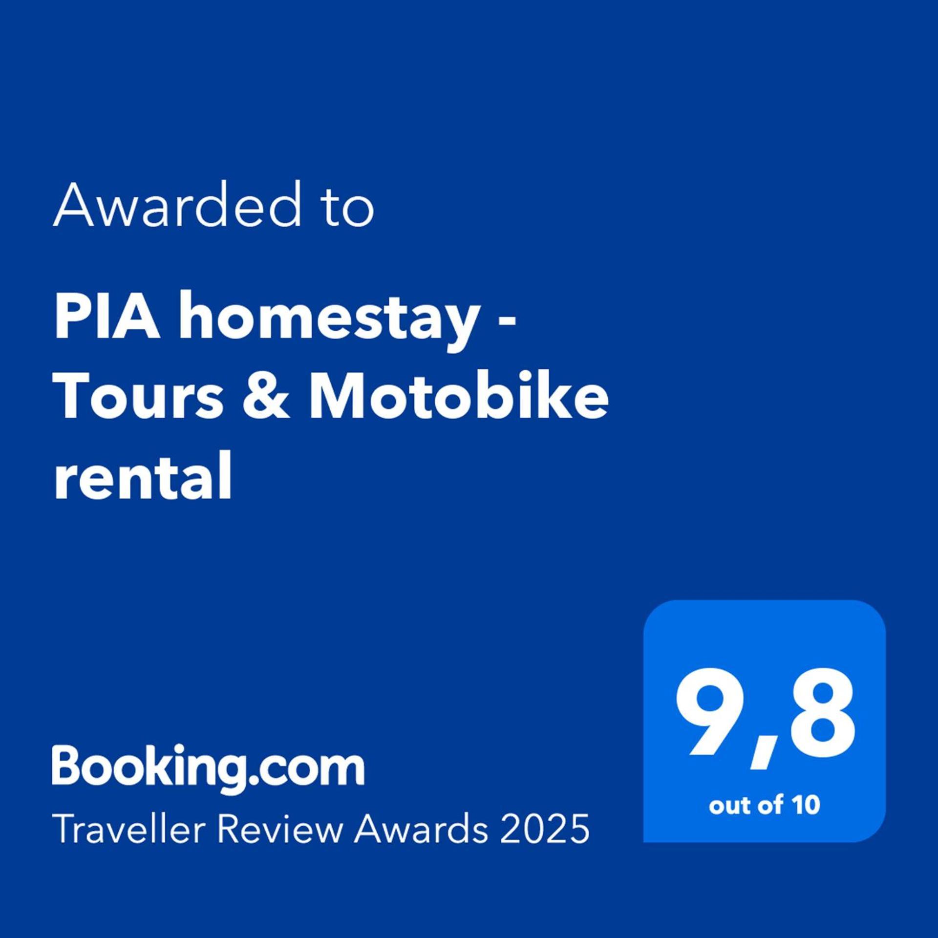 Homestay Pia - Tours & Motobike