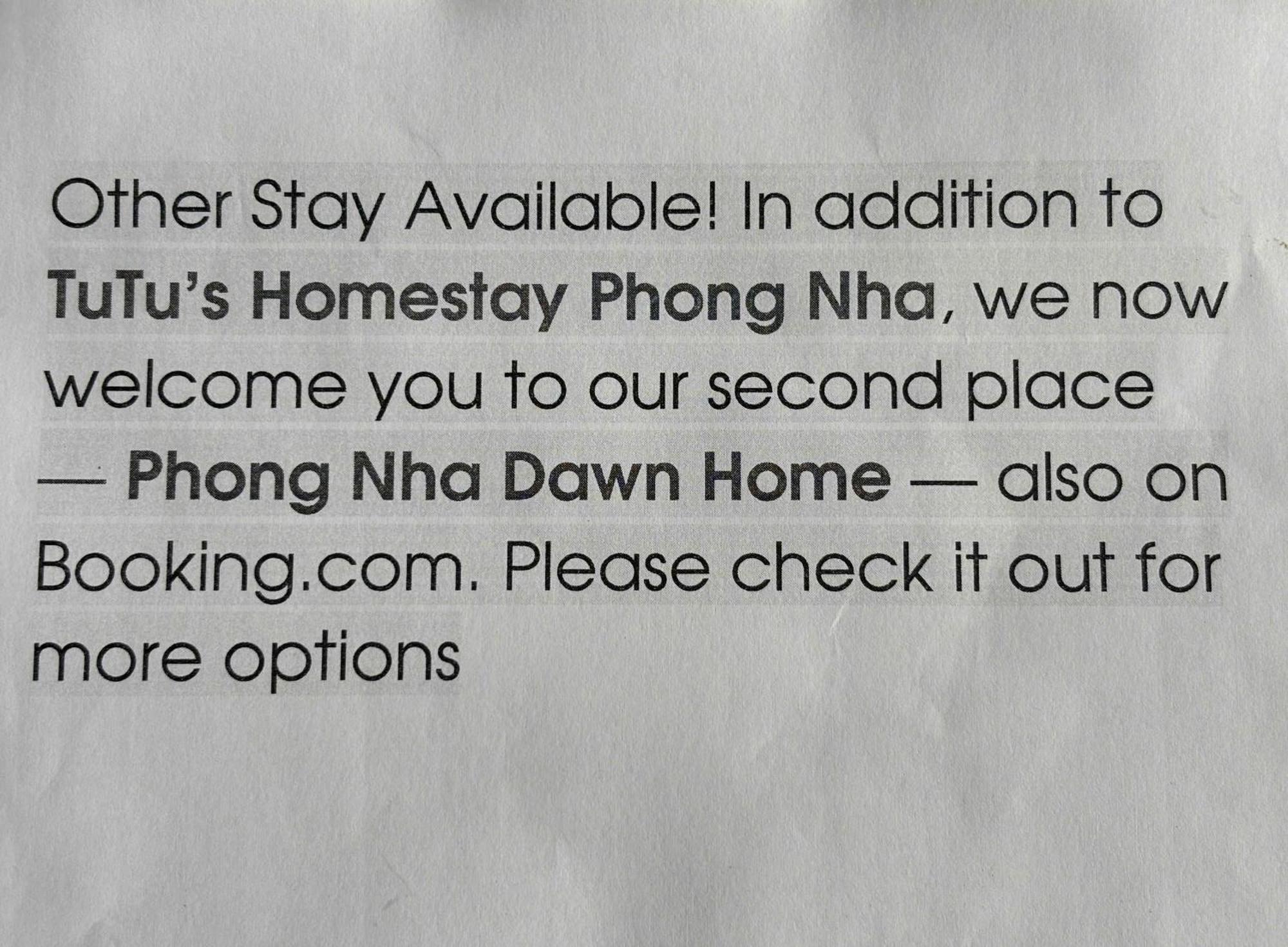Homestay Tutu's *