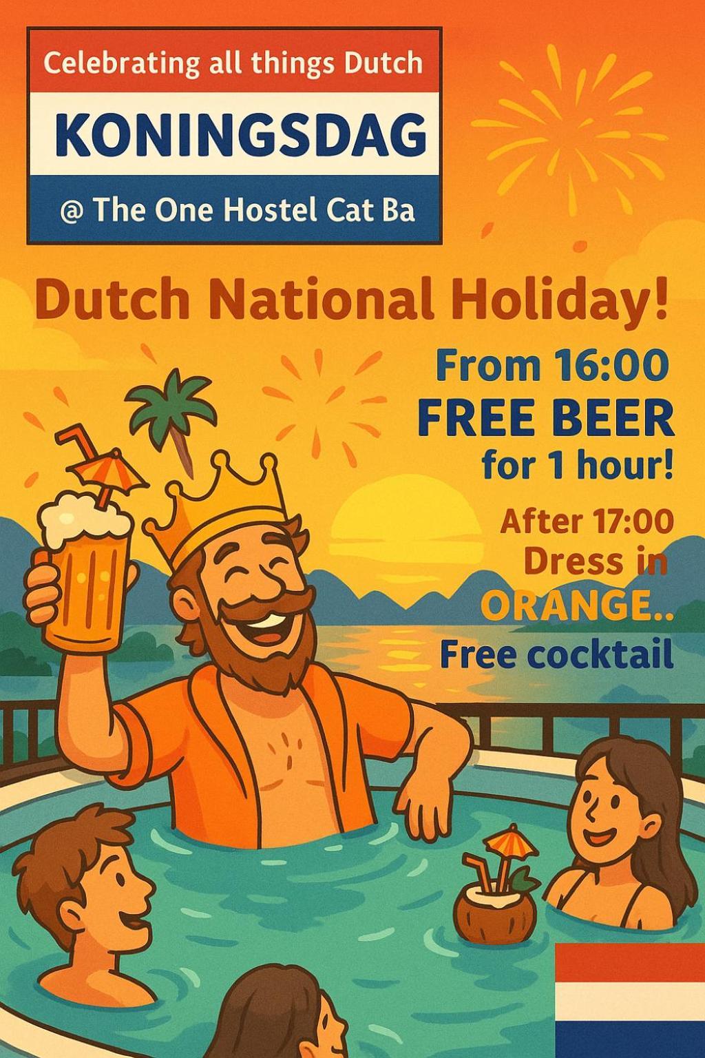 Hostel The One & Rooftop Bar Catba *