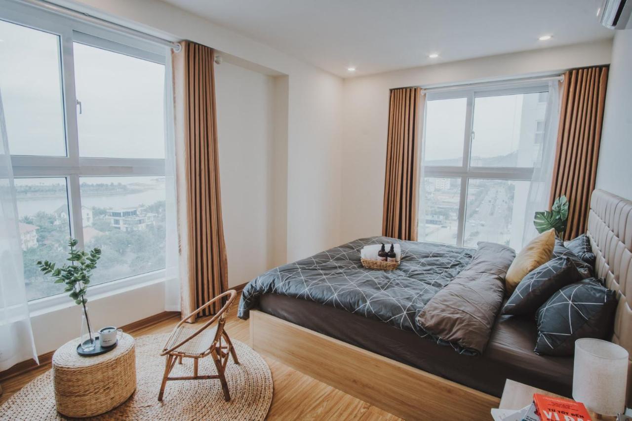Bunhomestay ☆ Sea-view Bedroom 3br/apt☆netflix+pool☆near Harbour Ha Long