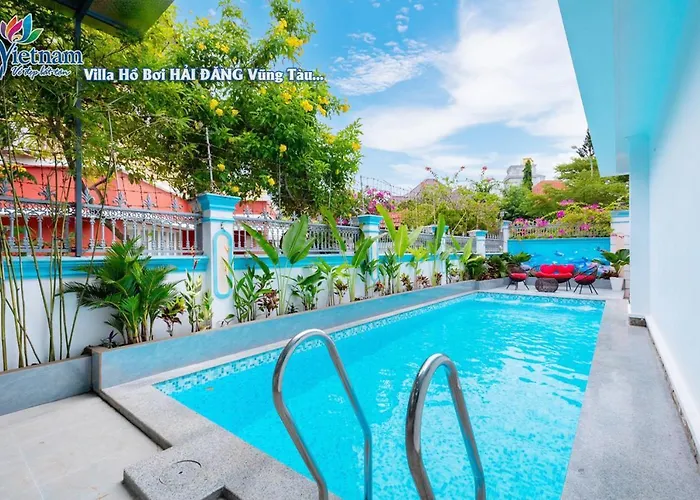 Villa Blue Day Doi Ngoc Tuoc Ho Boi