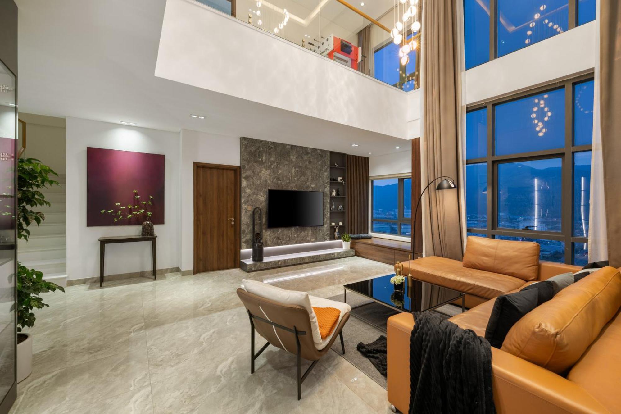 Căn hộ Penthouse Duplex 4 Bedrooms Ocean View, Rooftop Pool