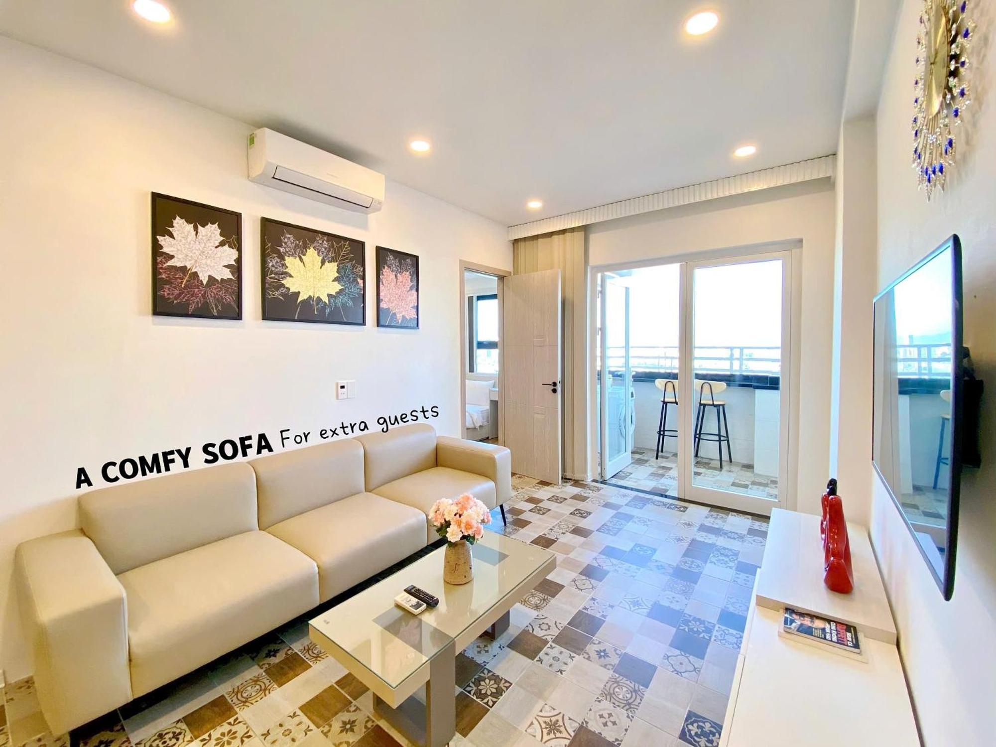 Apartment Chung Cu 2 Pn 2 Vs Thuoc Toa Nha Muong Thanh View Bien *