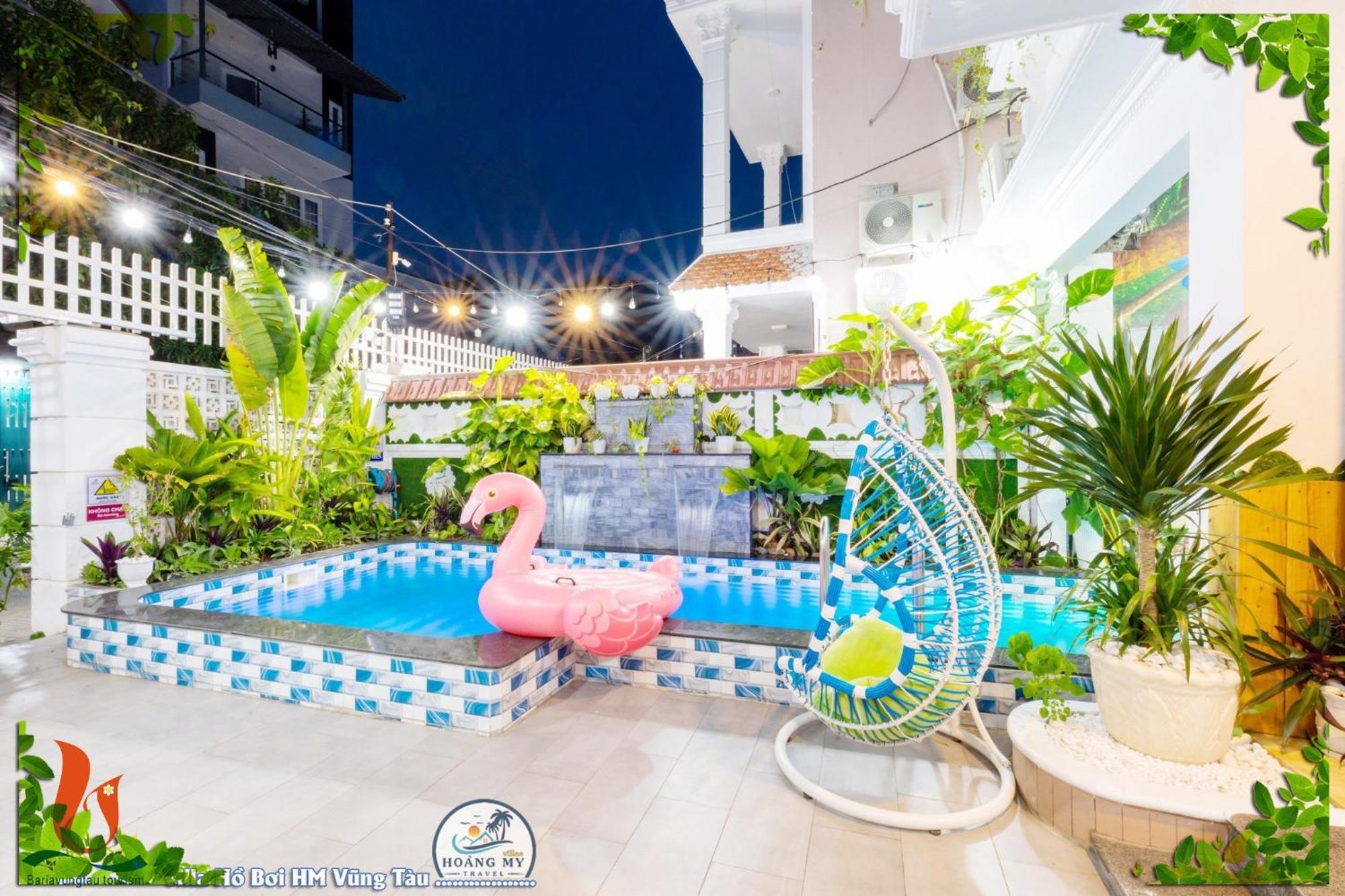 Villa Biet Thu Hoang My Free Phao Hong Hac Va Xe *