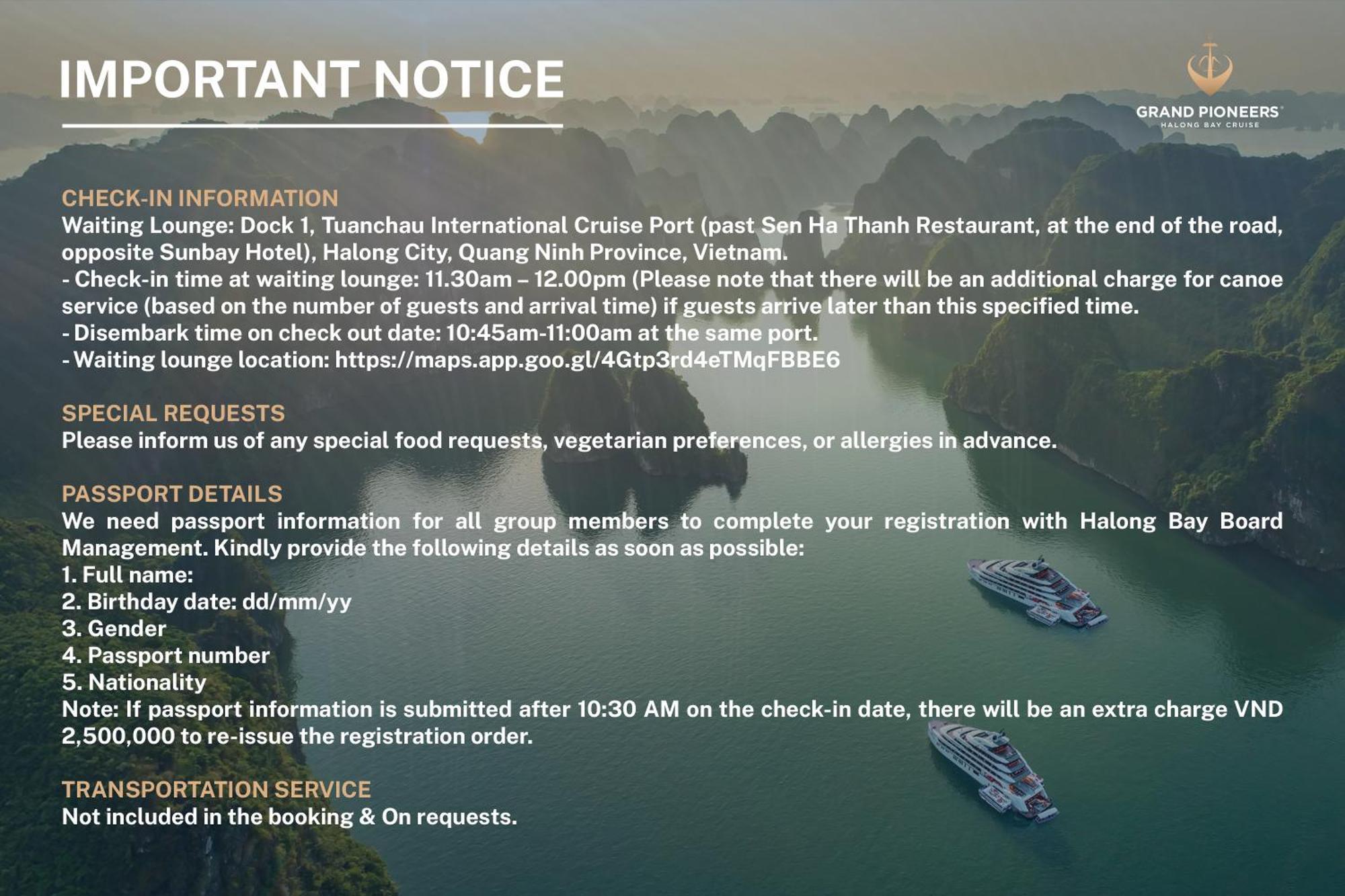 Essence Grand Halong Bay Cruise  Ha Long