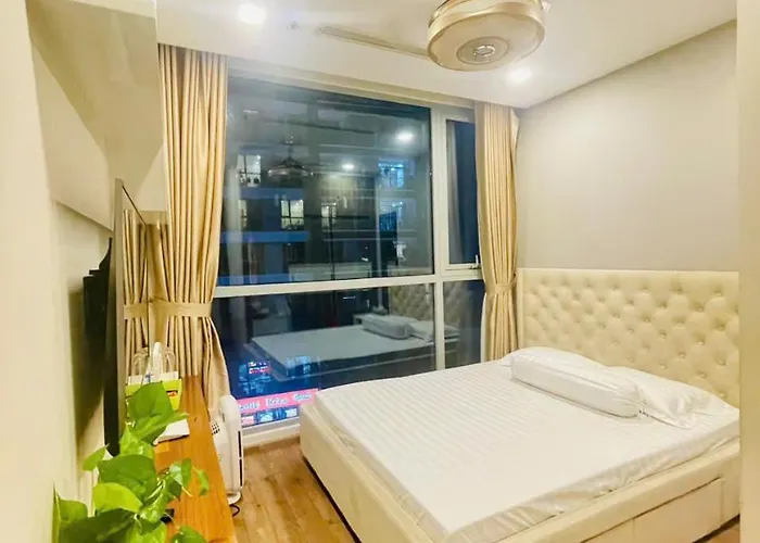 Hana Homestay- 1 Phong Ngu Trong Can Ho Chu Nha Dang O Tai Park 4-Vinhome Central Park Tan Cang Binh Thanh Hcm- Sat Landmark 81