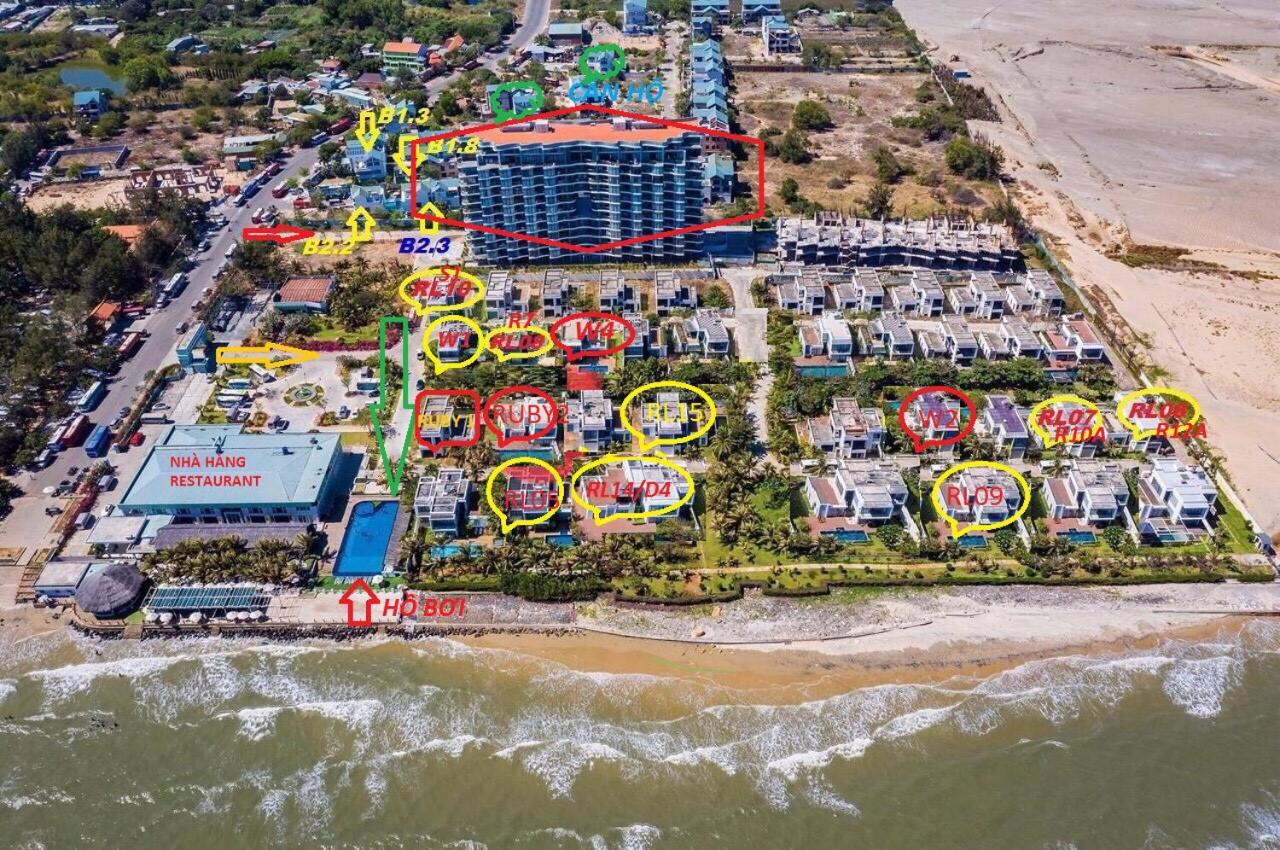 Aria Resort, The Sea By 10m,bien Va Ho Boi Rieng Villa Vung Tau