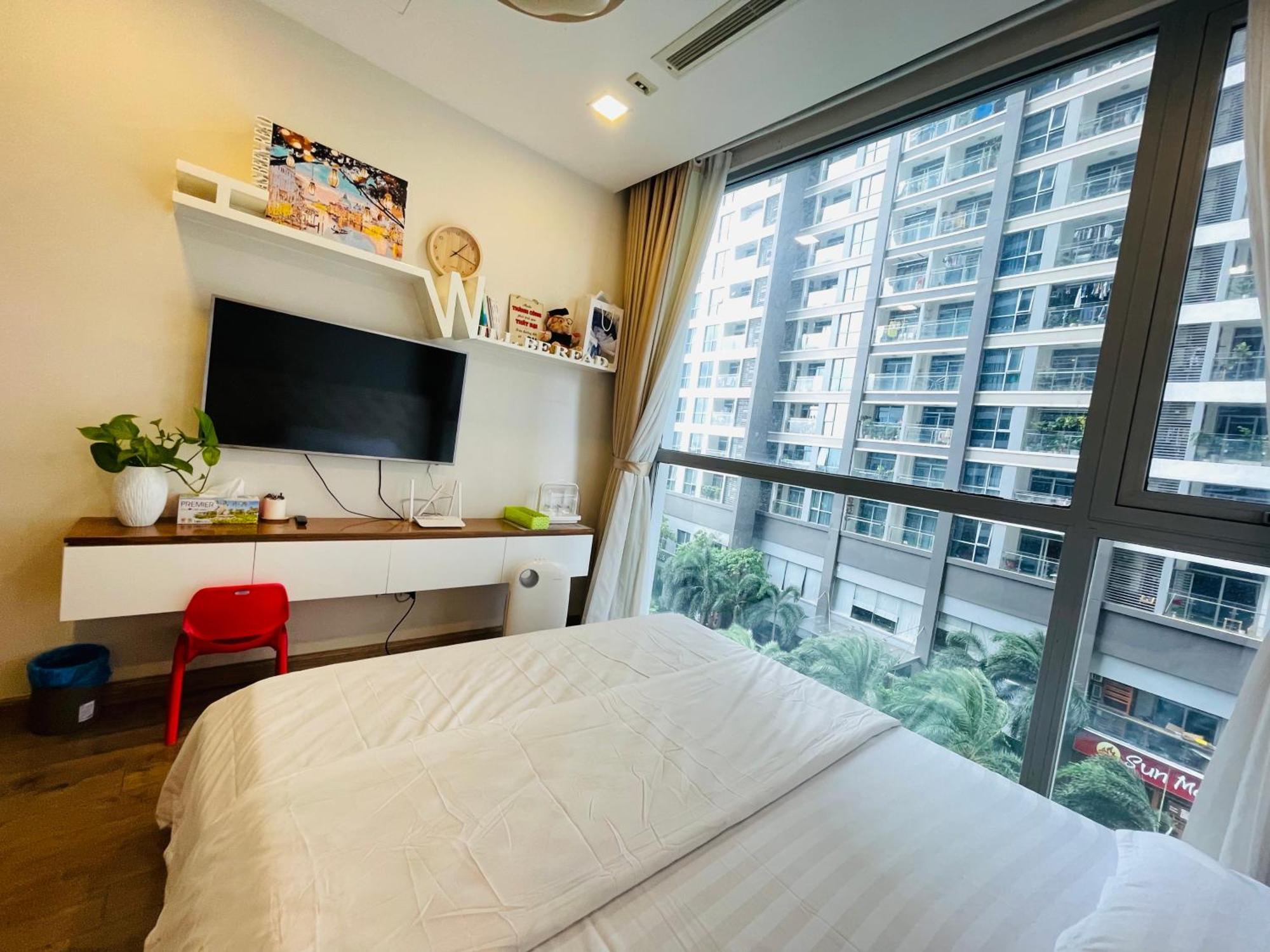 Hana Homestay- 1 Phong Ngu Trong Ho Chu Nha Dang O Tai Park 4-vinhome Park Tan Cang Binh Thanh Hcm- Sat Landmark 81 Privatunterkunft